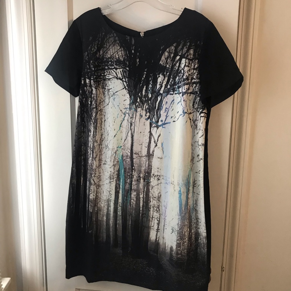 Sugarhill Boutique Print Shirt Dress US 6